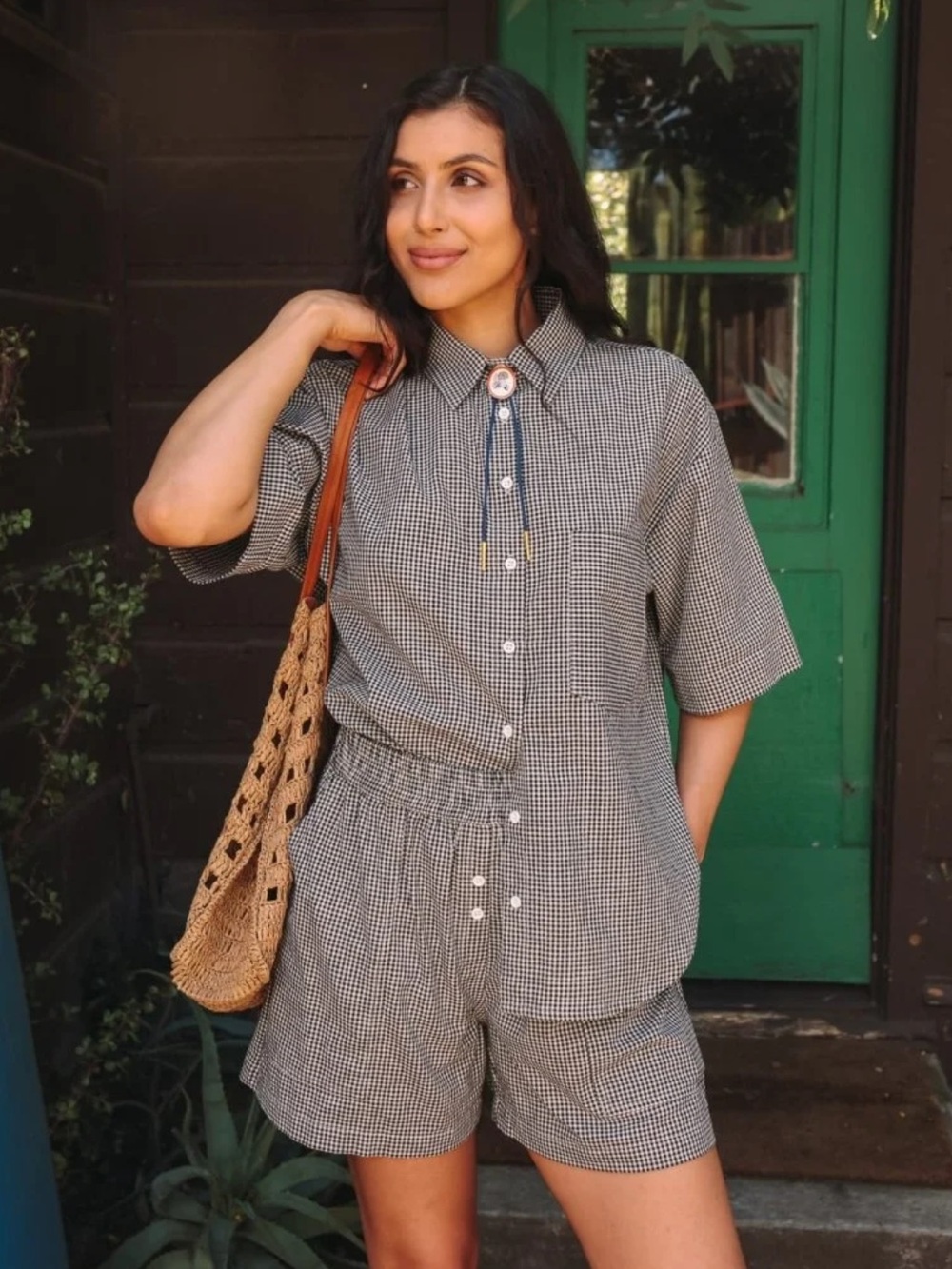 Neşe Top - Gingham